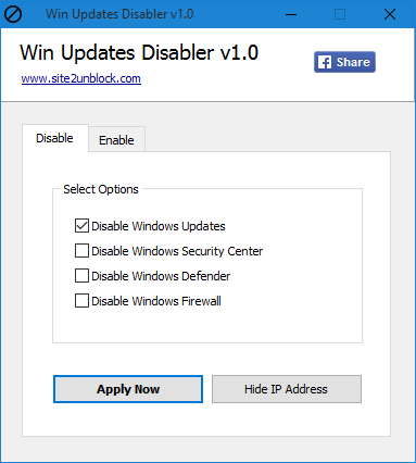 windows 10 - dezactivare update