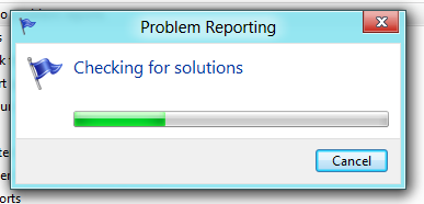 Cum dezactivam mesajul  â€žCheck for solutions to problem reportsâ€ in Windows 7!