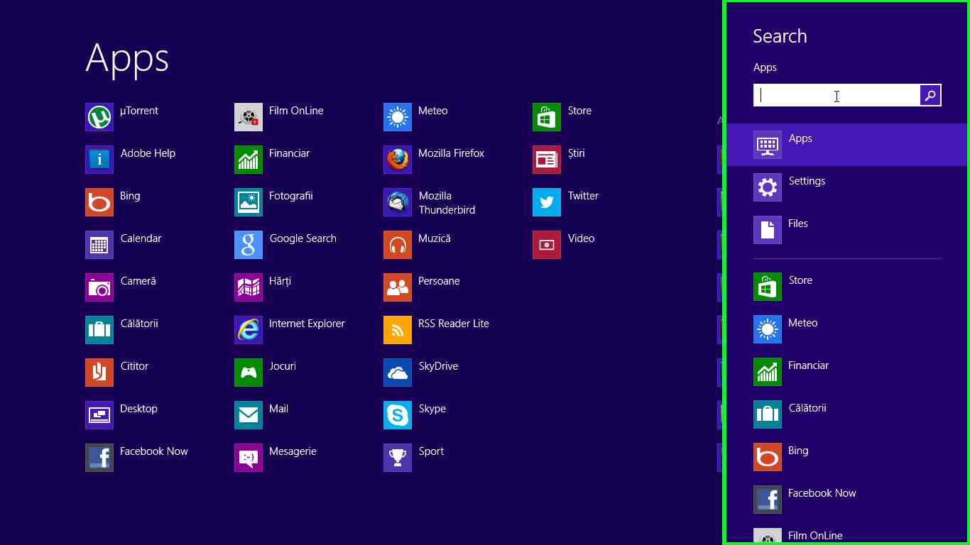 Ce este si cum folositi Charms Bar din Windows 8! Part. I.