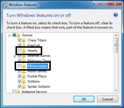 Cum opriti sau porniti anumite caracteristici (features) in Windows 7!